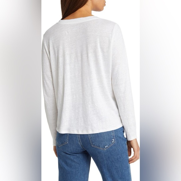 Eileen Fisher organic linen tshirt - Picture 2 of 6